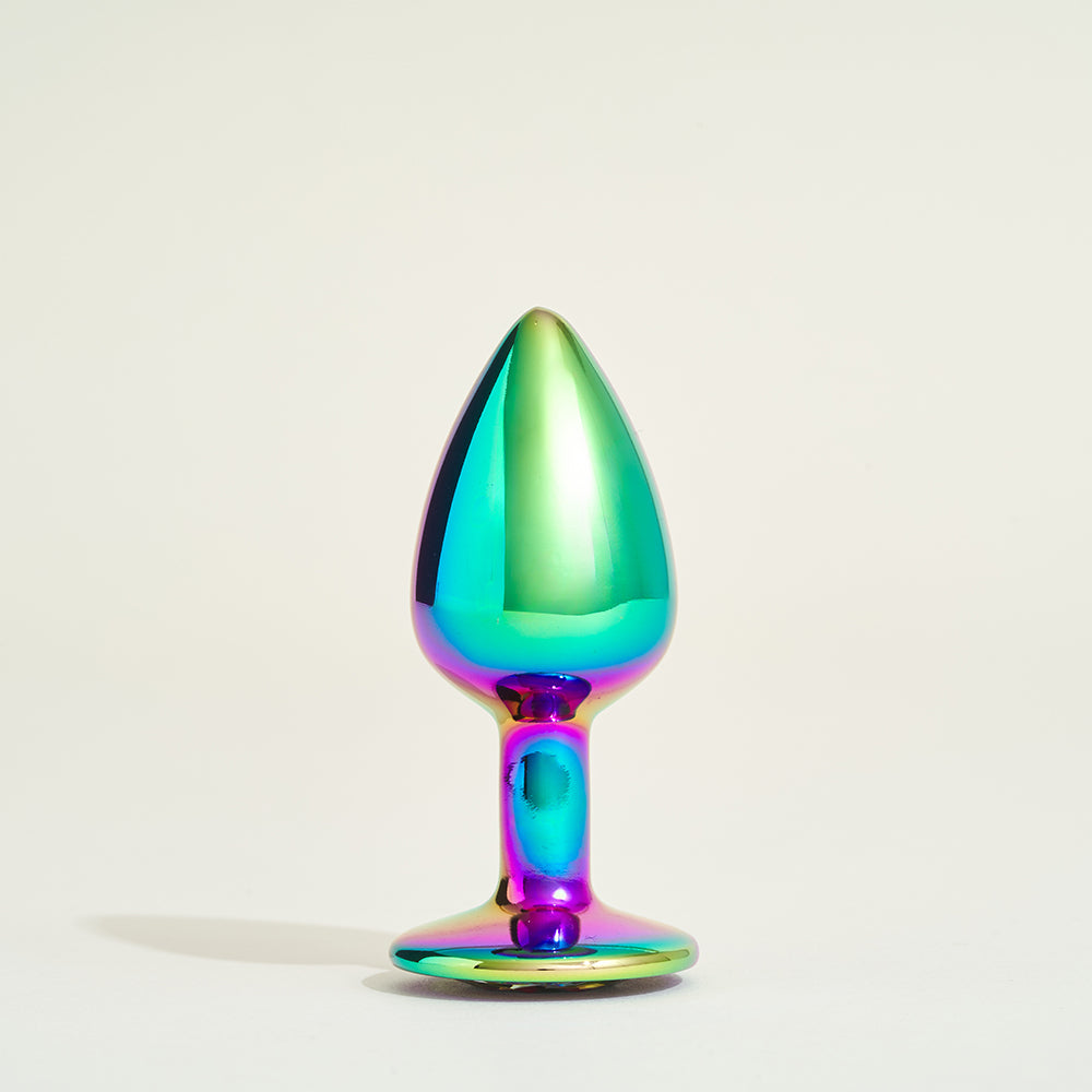 Plug métal bijou rainbow Steel
