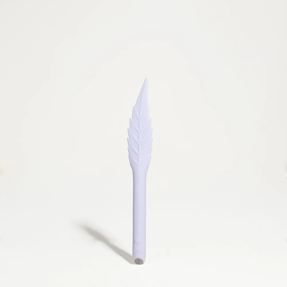 Ticky, plume vibromasseur en silicone