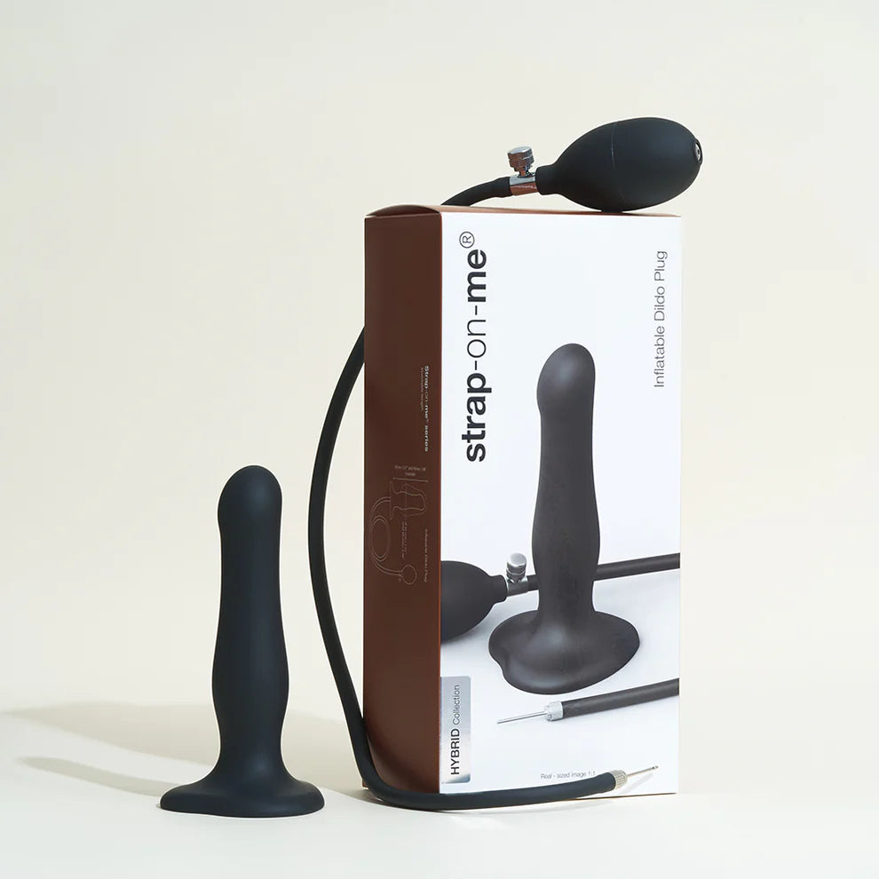 Dildo-Plug gonflable Strap-on-Me