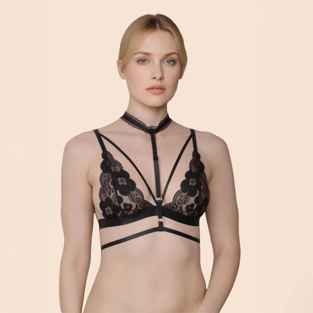 Soutien-gorge harnais Camélia