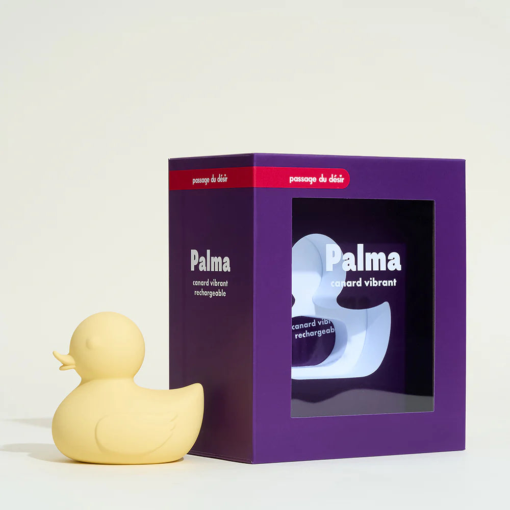 Palma, le canard vibrant en silicone