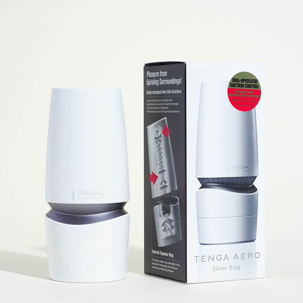 Tenga Aero Cobalt & Silver Ring