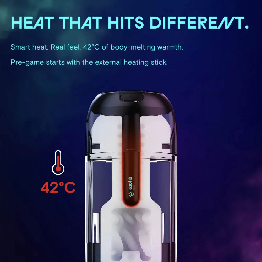 Cocoon, le masturbateur chauffant connecté de Kaotik Labs - Sans gaine