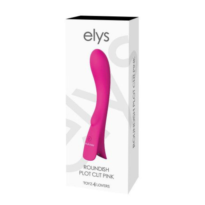 Elys, vibromasseur vibrant en silicone rose