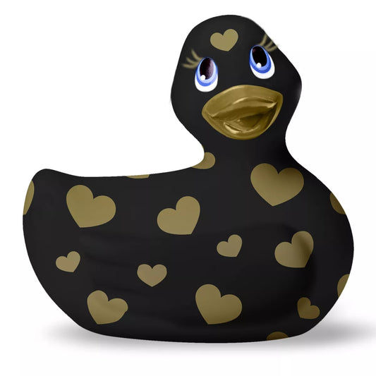 Le canard vibrant waterproof "Romance" Or/Noir