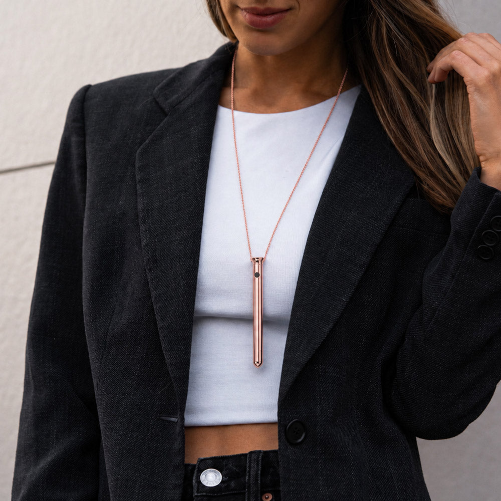 Collier vibromasseur Vesper 2 Or Rose