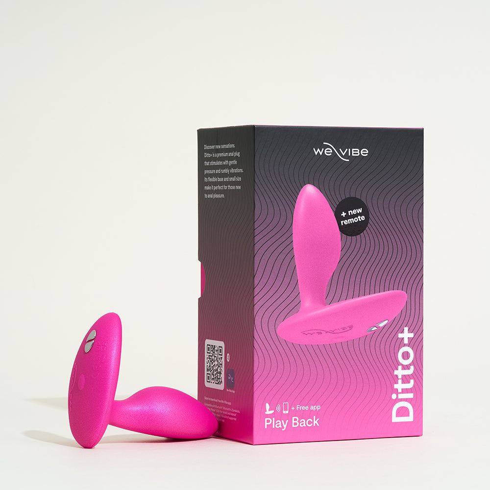 Ditto+ Plug anal vibrant connecté