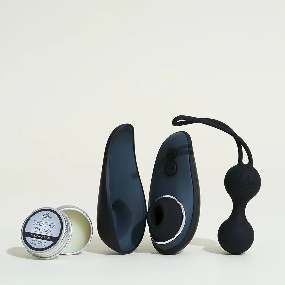 Desire bloom, pack pour couple par Womanizer et Fifty Shades of grey