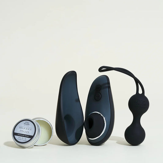 Desire bloom, pack pour couple par Womanizer et Fifty Shades of grey