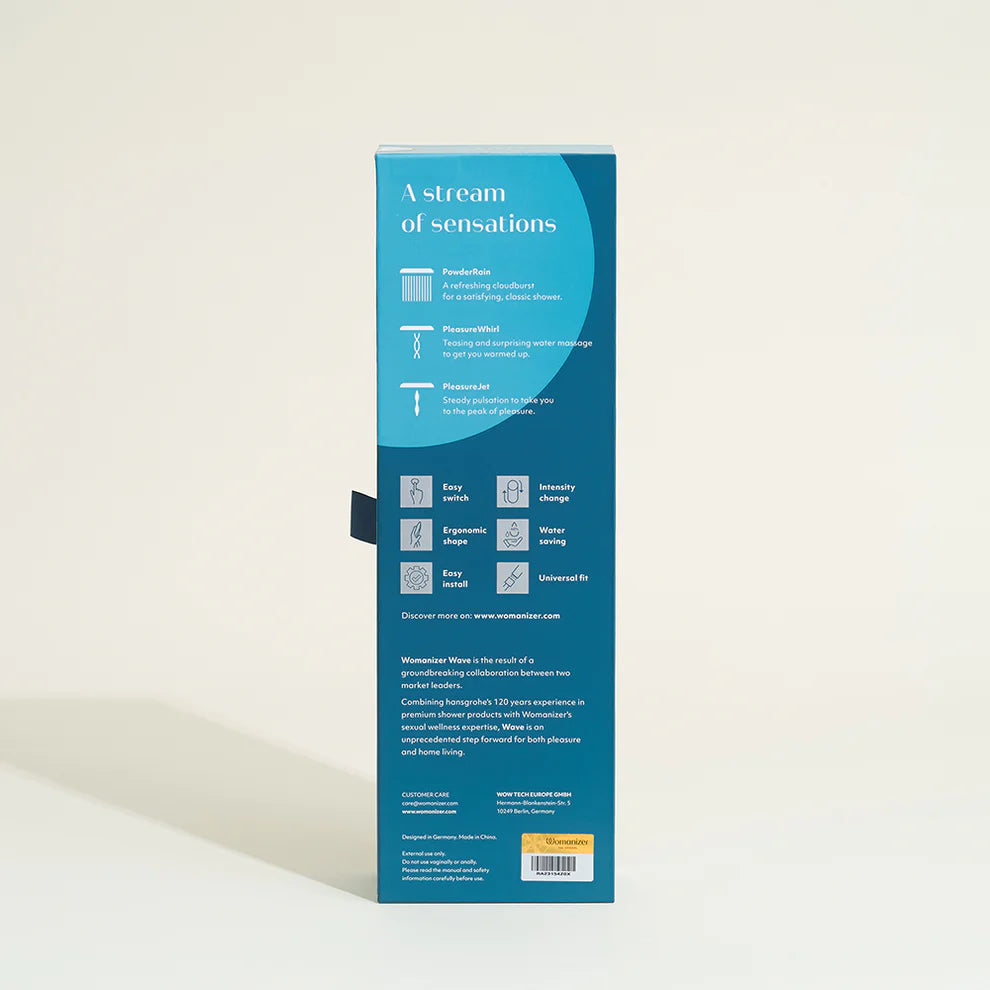 Wave, le pommeau de douche discret et coquin