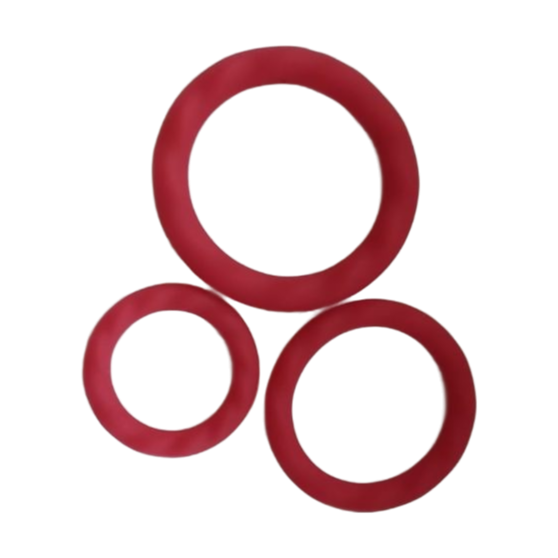 Set de 3 cockring silicone