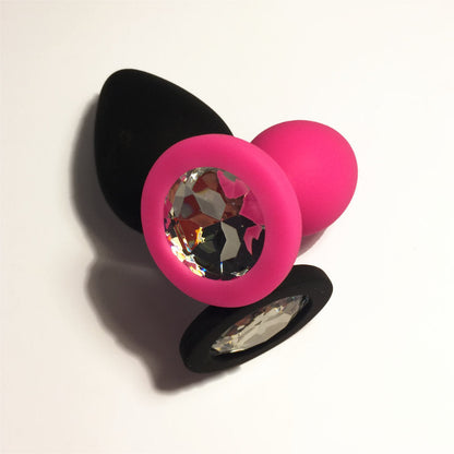 Plug anal en silicone diamant Dreamy toys