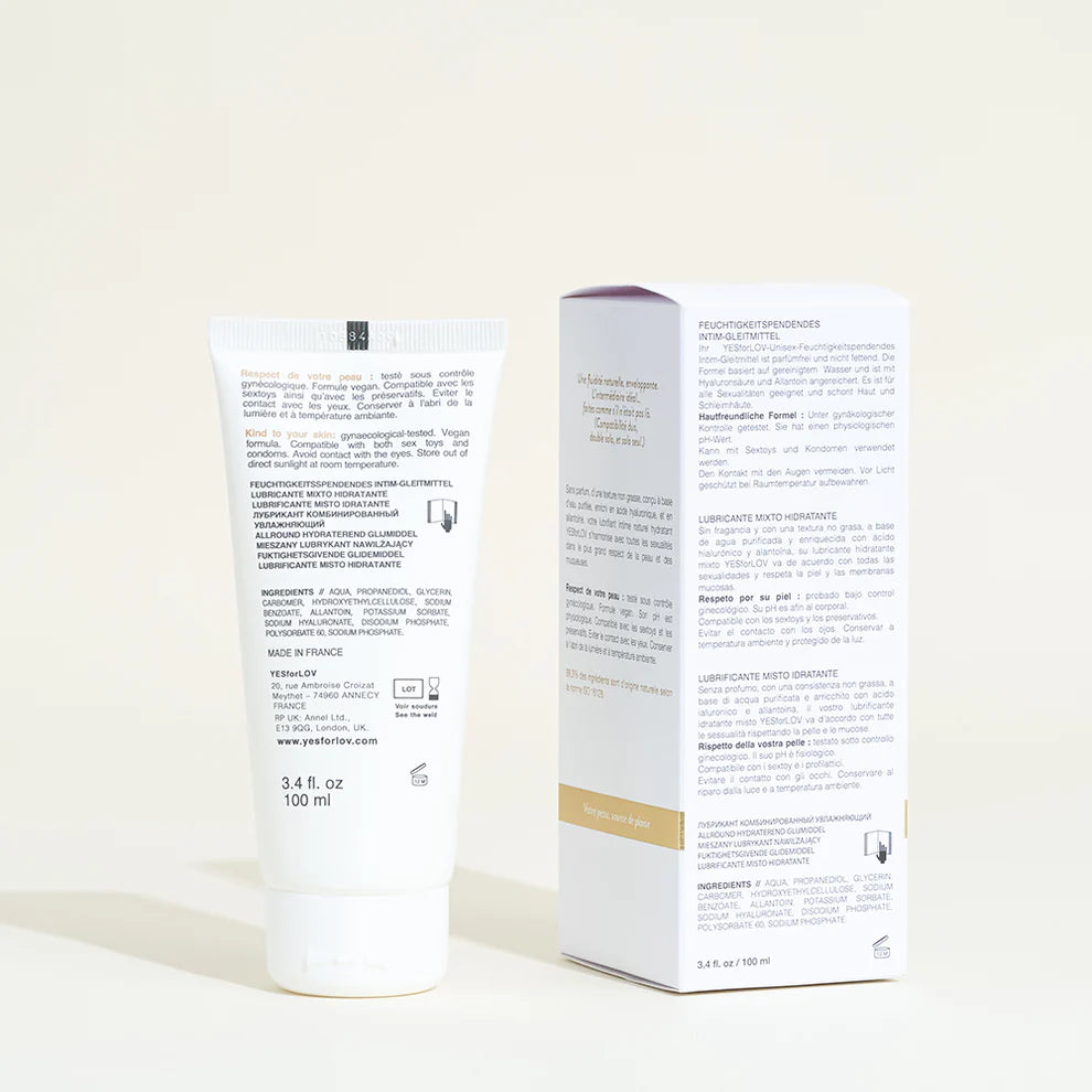 Lubrifiant intime hydratant à base d'eau