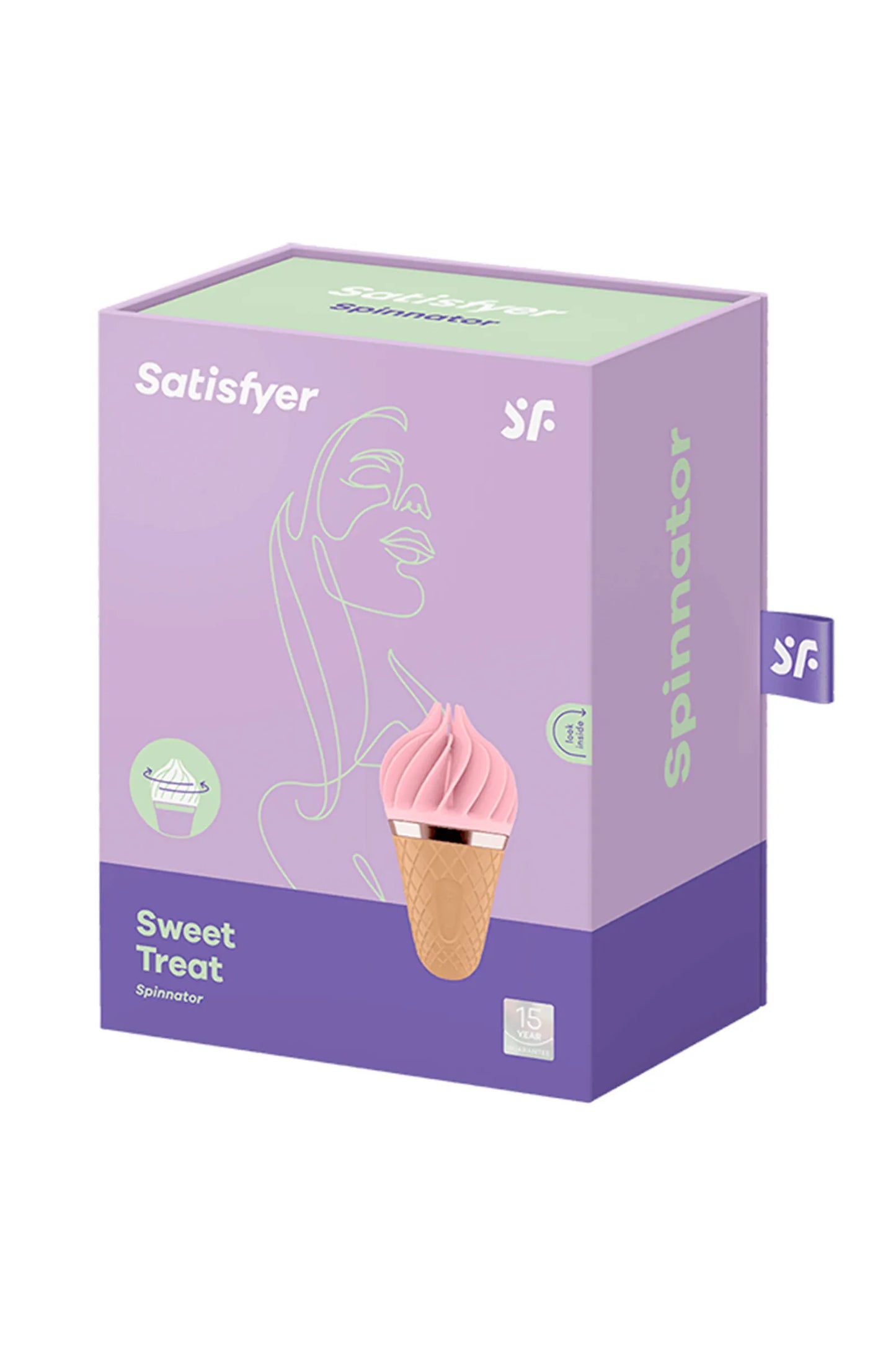 Stimulateur clitoridien rotatif Sweet Treat