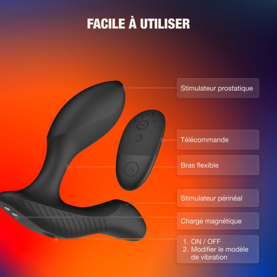 Stimulateur prostatique Perk Arcwave
