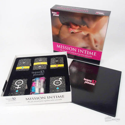 Jeu de société "mission intime"