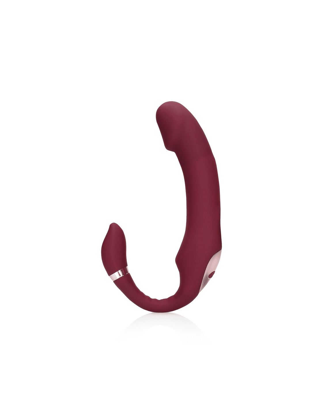 Strap-on strapless vibrant pour débutant.e de Loveline