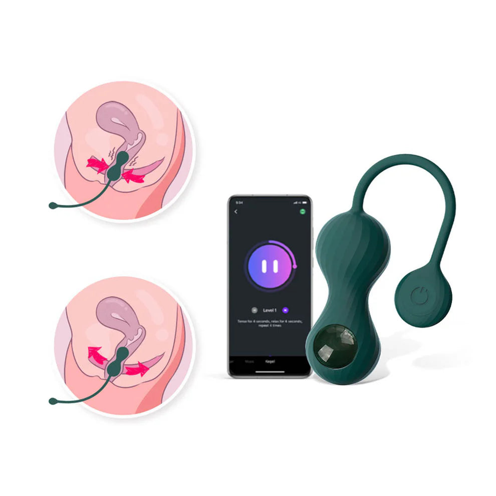 Kit balles de Kegel Crystal Duo