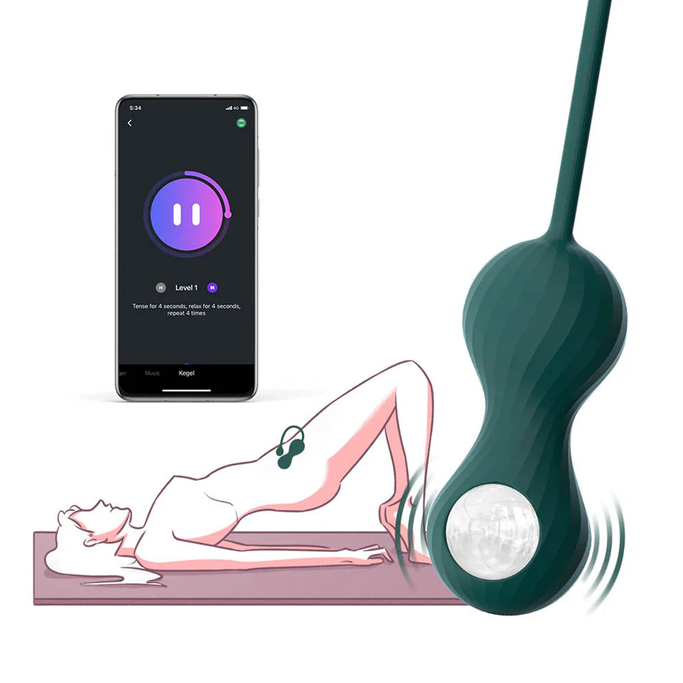 Kit balles de Kegel Crystal Duo