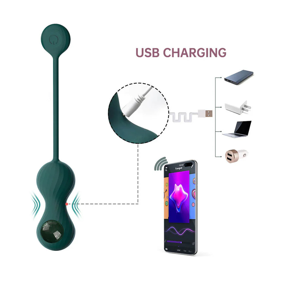 Kit balles de Kegel Crystal Duo