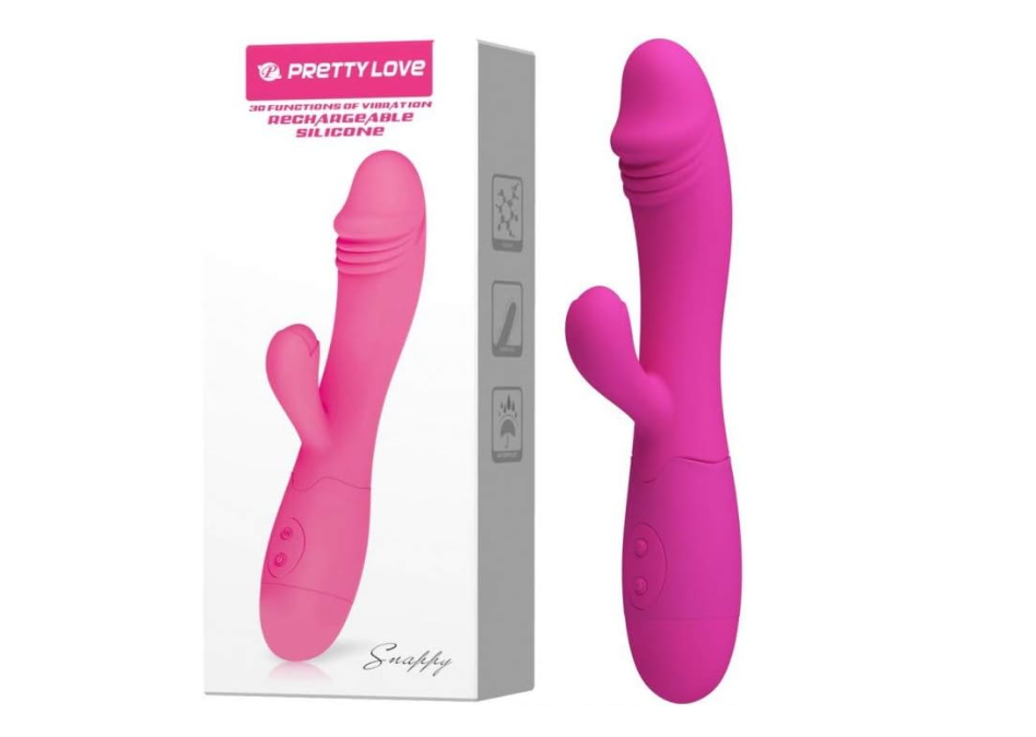 Vibromasseur rabbit en silicone débutant.e Snappy