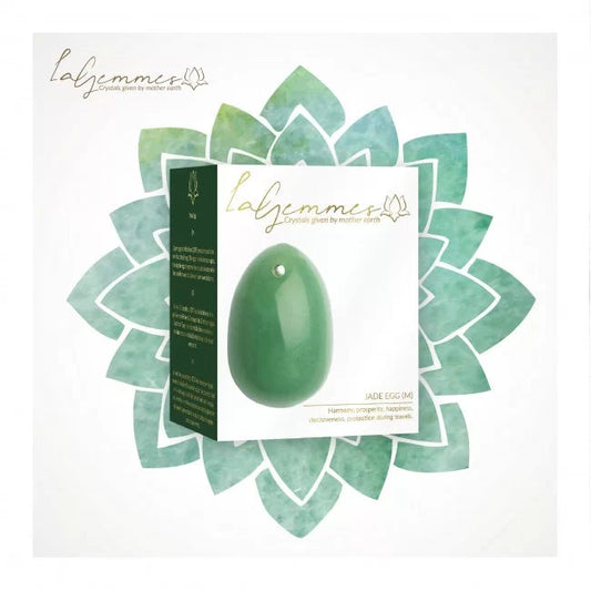 Œuf de Yoni en pierre Jade (taille S)