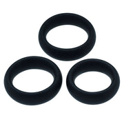 Set de 3 cockring en silicone
