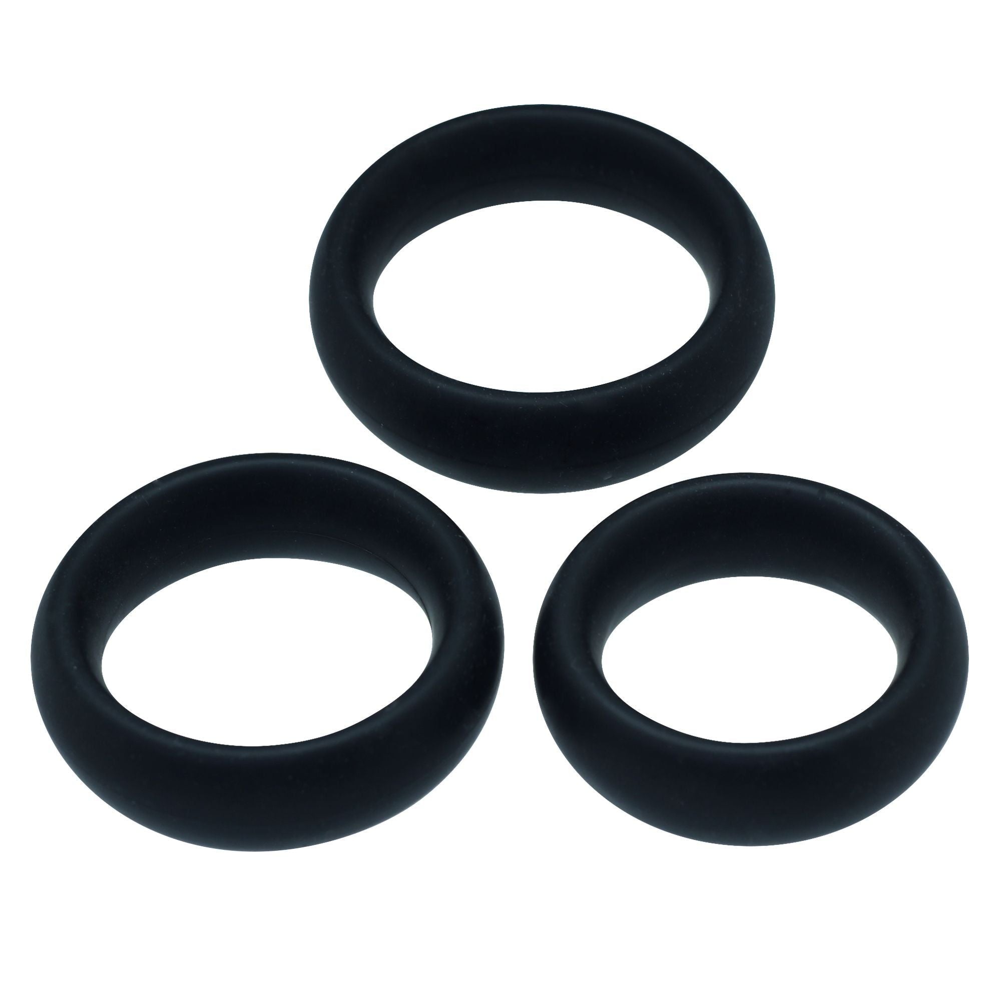 Set de 3 cockring en silicone