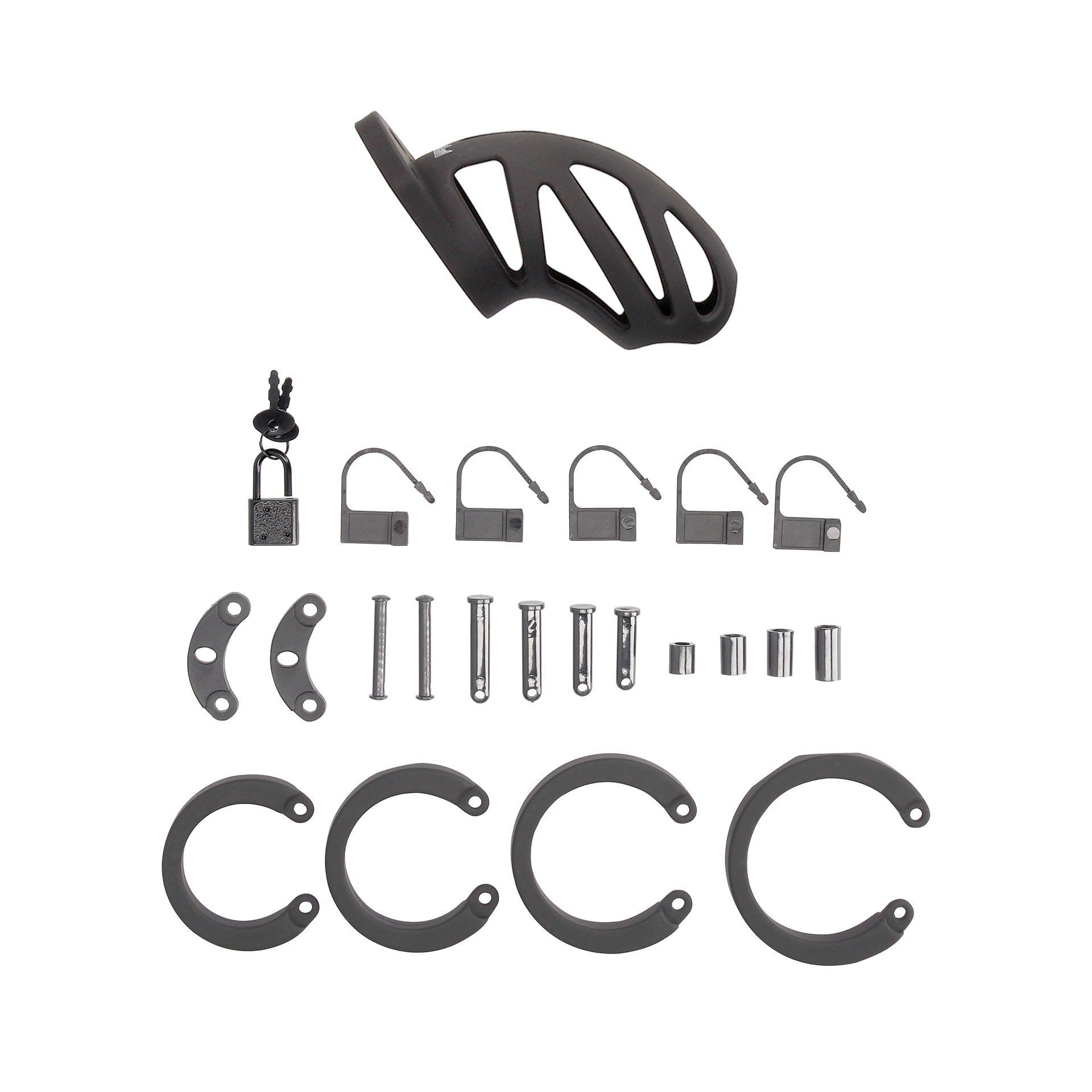 Cage à Pénis Chastity Model 24 - 9 cm