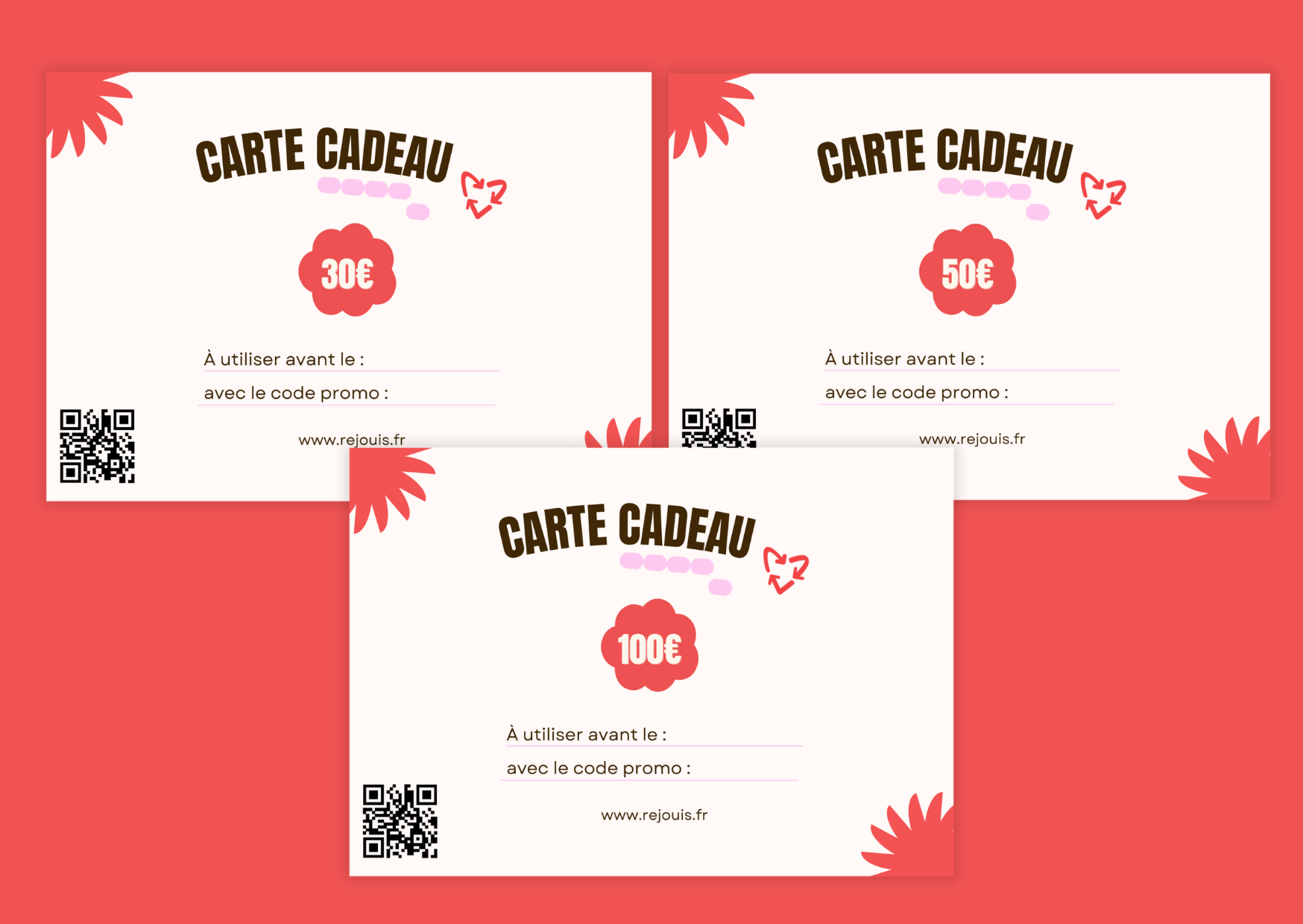 La Carte cadeau Rejouis