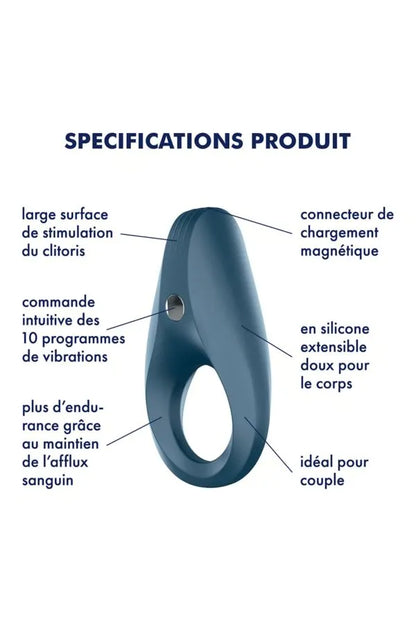 Anneau vibrant Rocket Ring