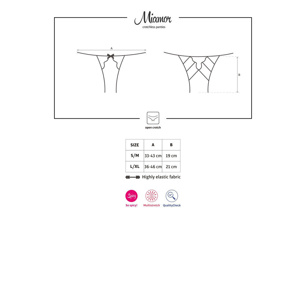 Culotte Miamor ouverture folle Obsessive