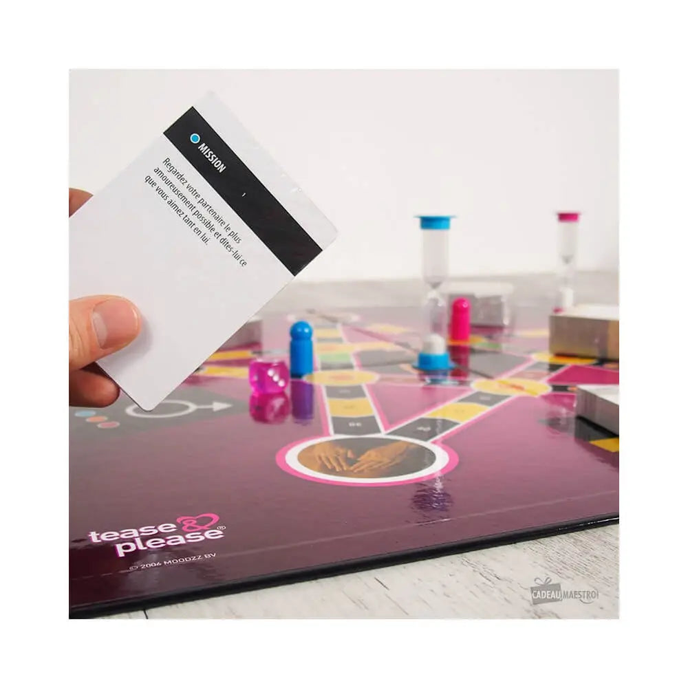 Jeu de société "mission intime"
