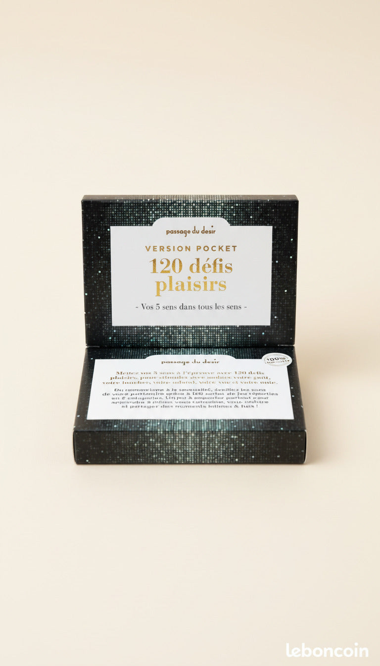 Jeu de cartes 120 plaisirs