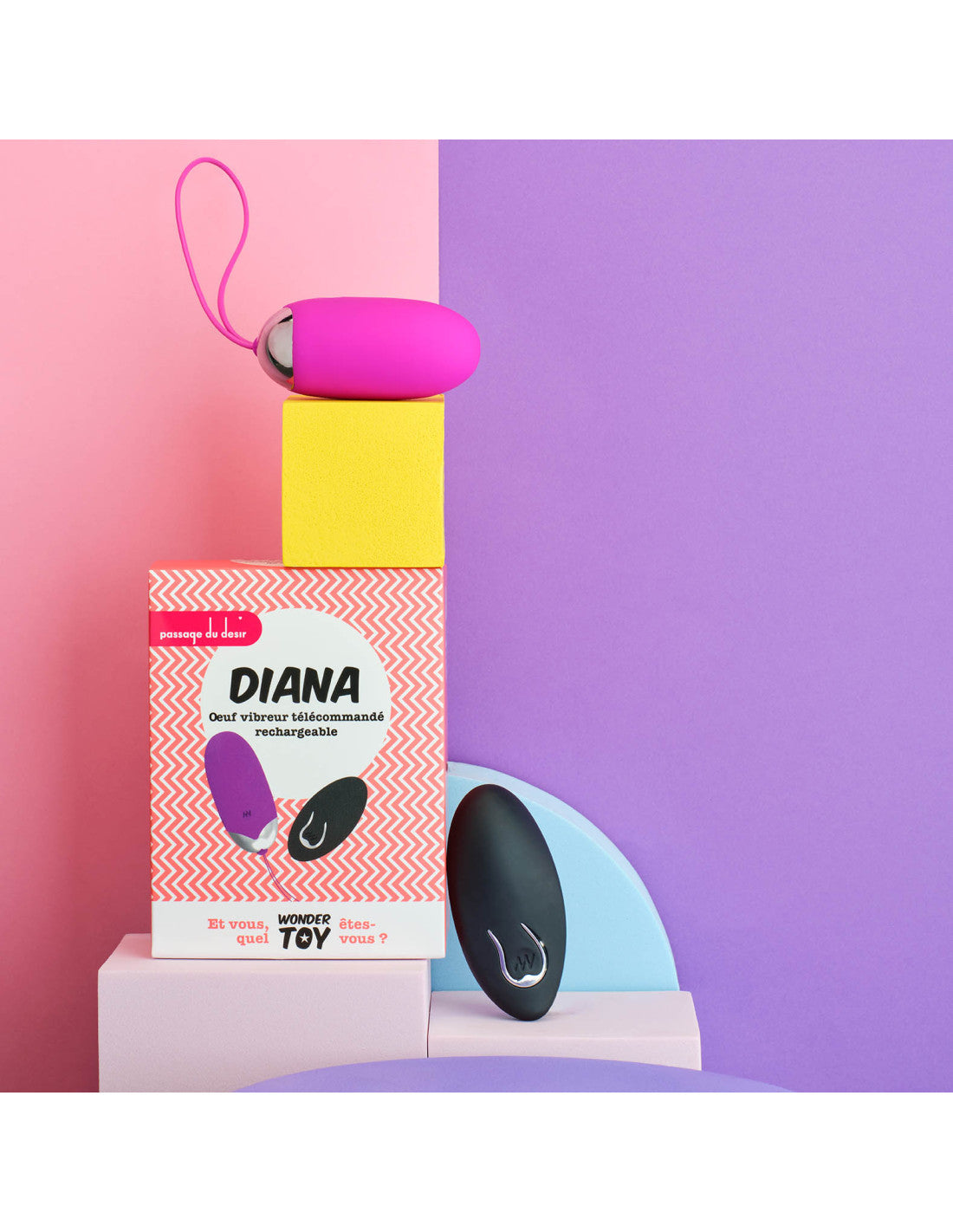 Œuf vibrant télécommandé Diana