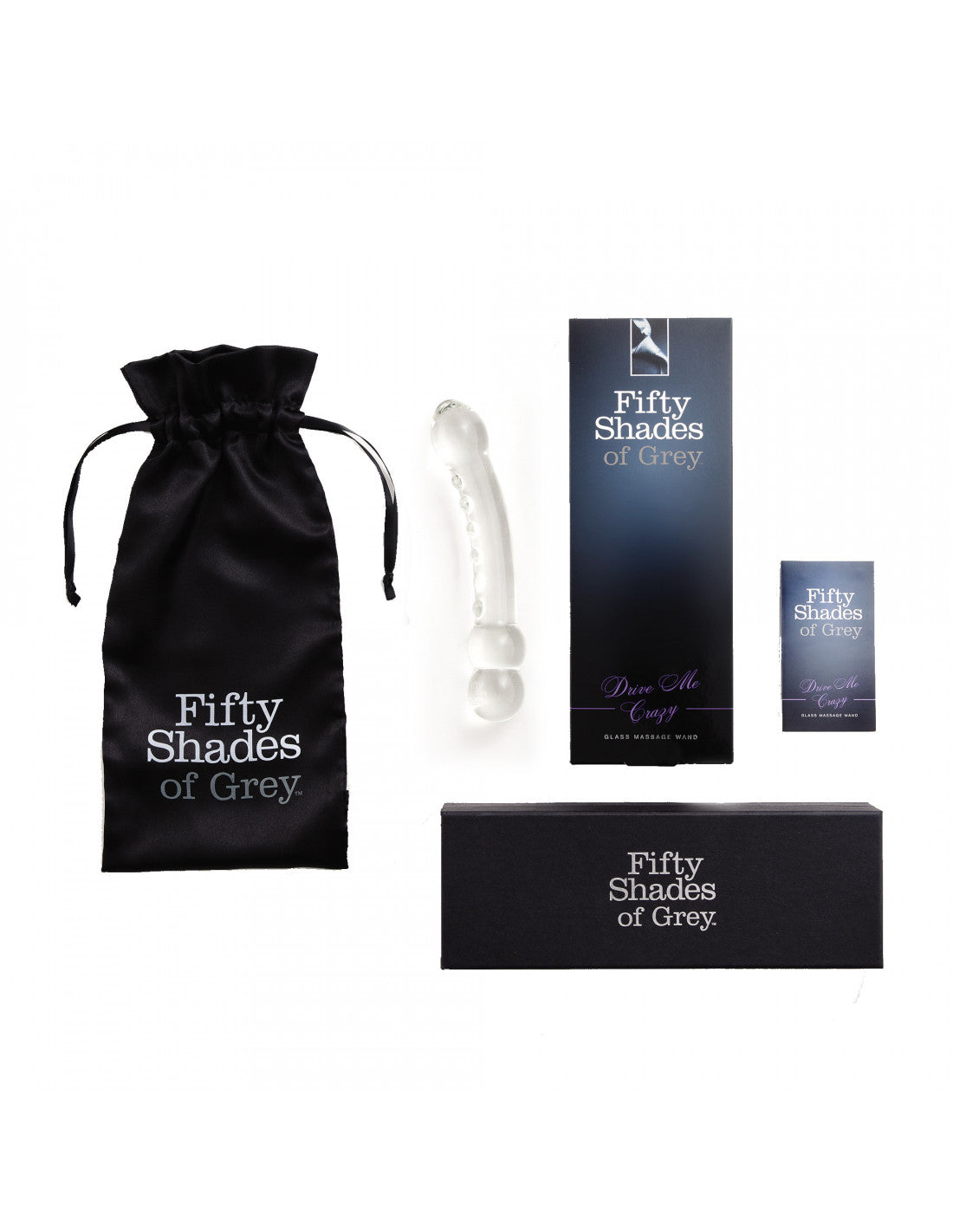 Fifty Shades of Grey - Dildo verre "Drive me crazy"