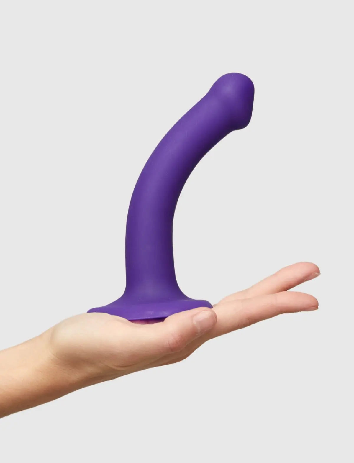 Dildo semi réaliste ventouse, compatible harnais