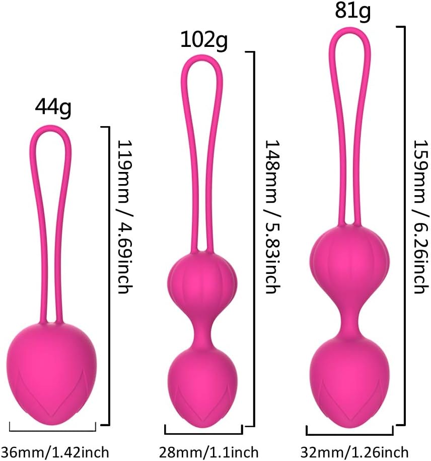 Set de boules de kegel silicone de Xocome