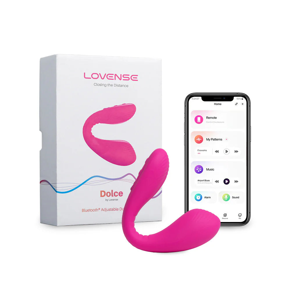 Dolce, double stimulateur connecté