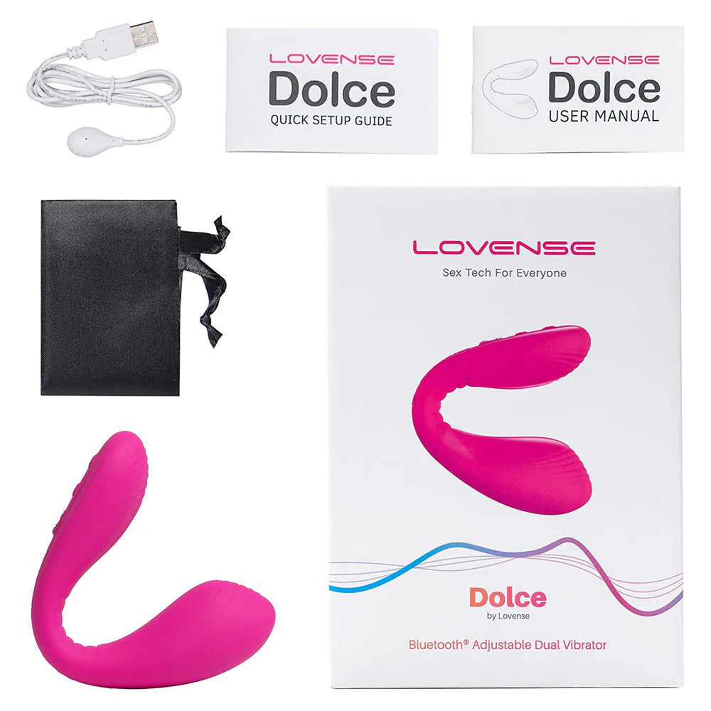 Dolce, double stimulateur connecté