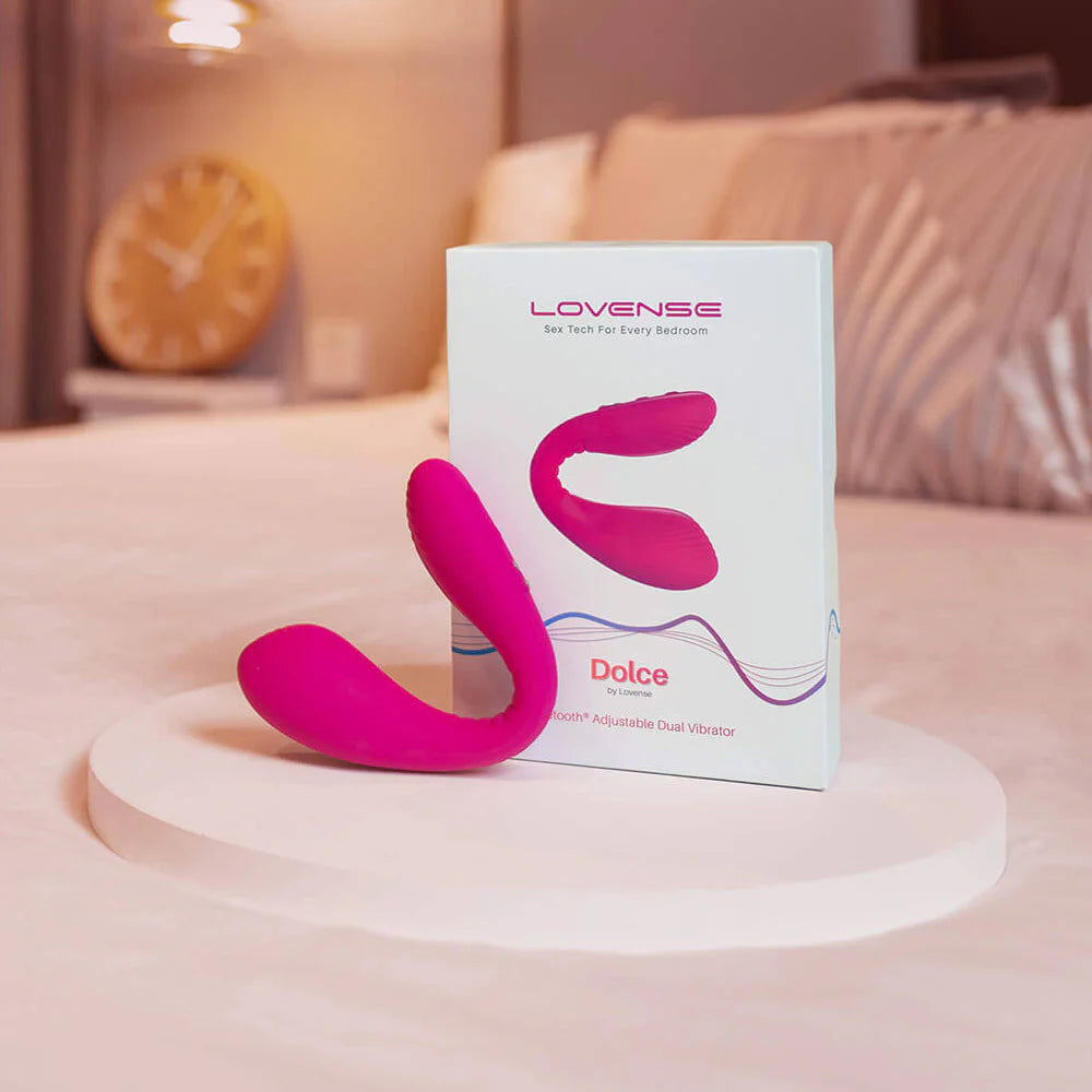 Dolce, double stimulateur connecté