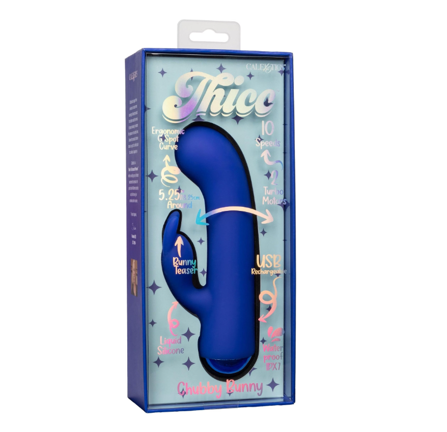 Thicc, vibromasseur rabbit en silicone épais et moelleux