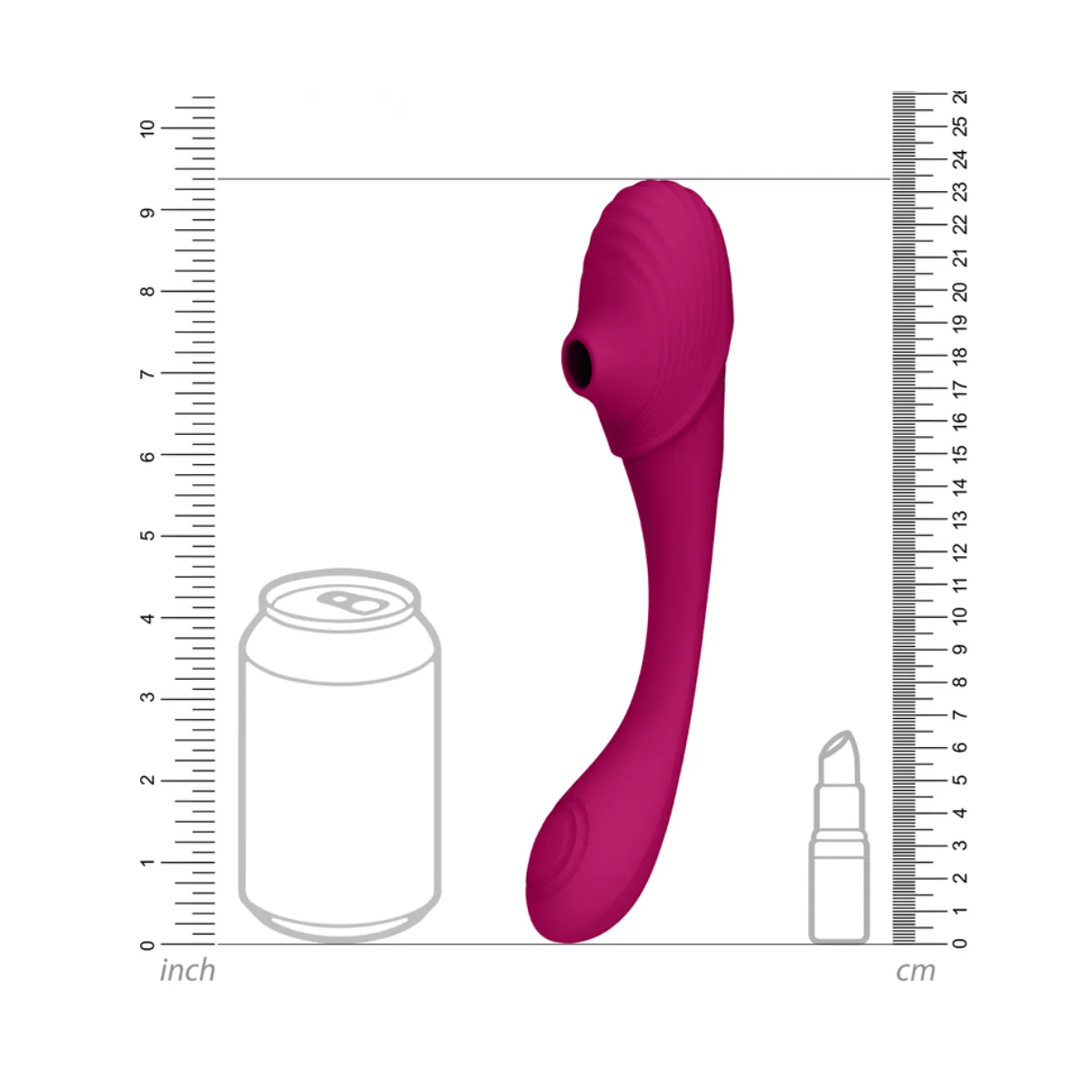 Vibromasseur Pliable Stimulation Point G et Clitoris ‘Mirai’
