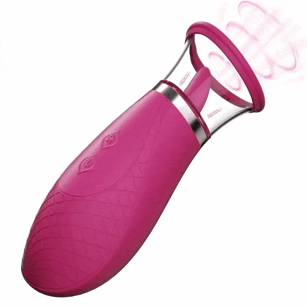 Scioness, Stimulateur de Pompe Clitoridien Avec Langue Vibrante