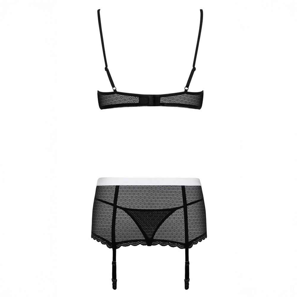 Tenue sexy de soubrette 5 pièces Obsessive