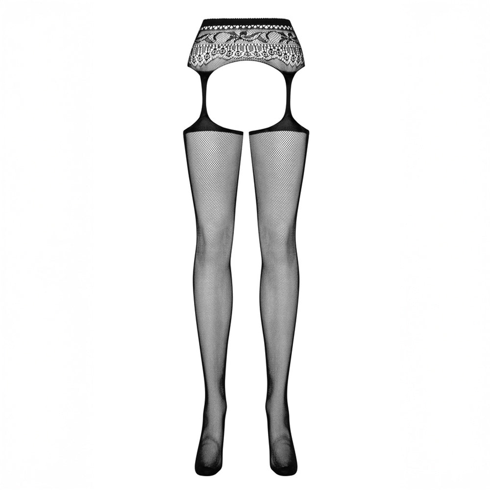 Collants S307 effet porte-jarretelles Obsessive