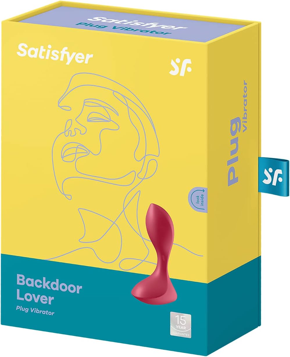 Plug vibrant Backdoor lover