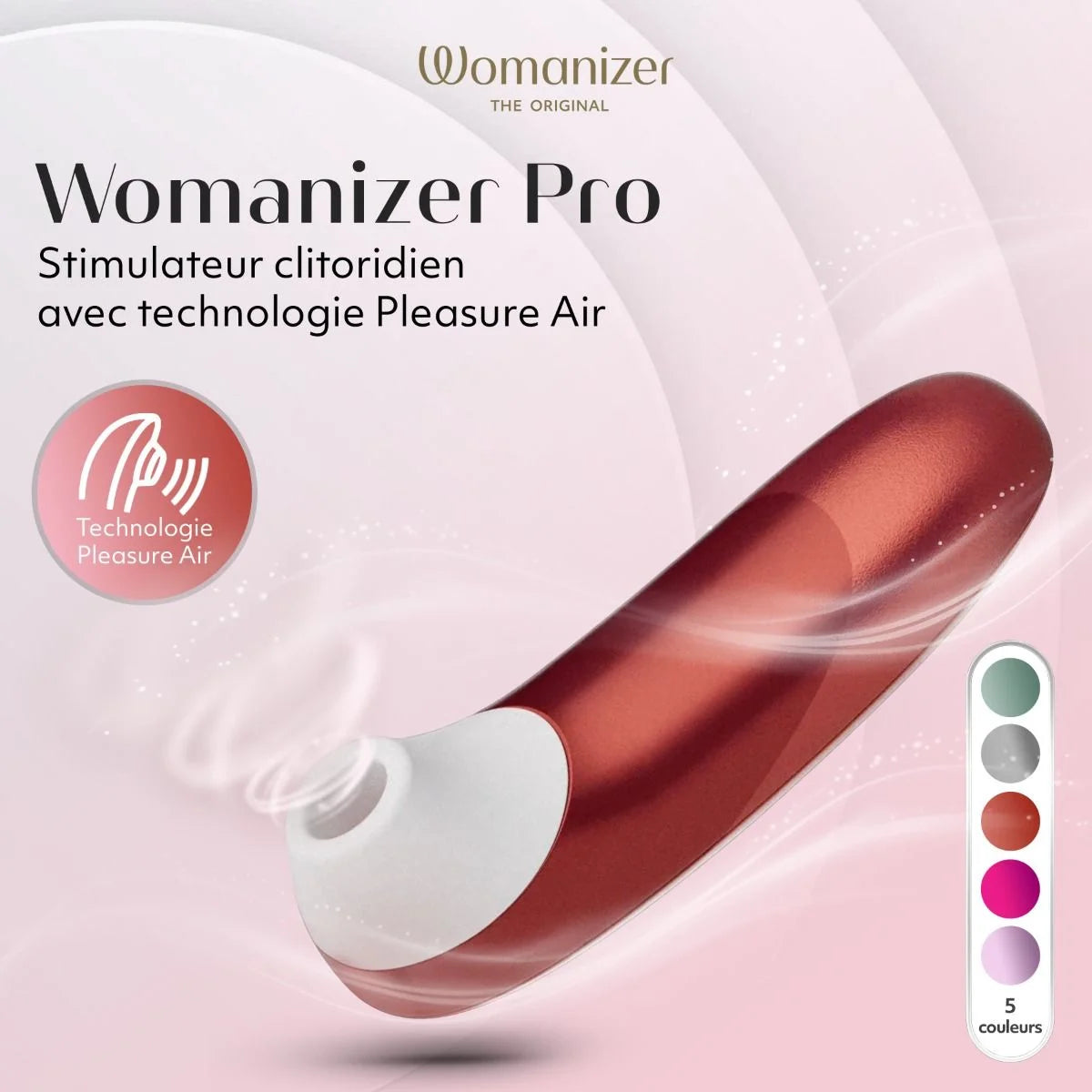 Pleasure Air Pro, le stimulateur clitoridien de Womanizer