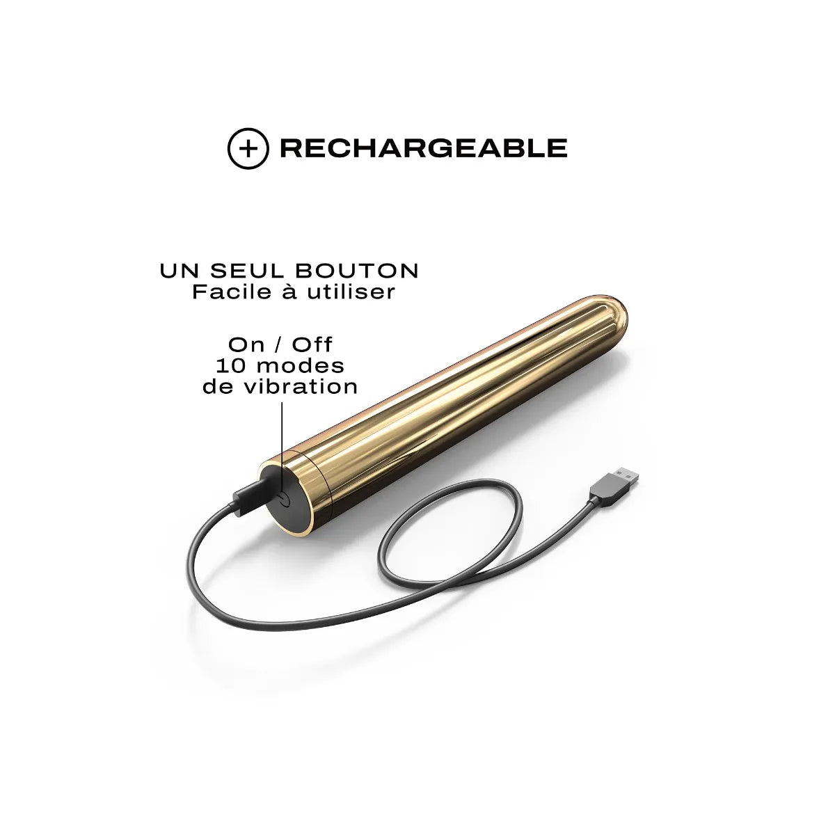 Vibromasseur Golden boy 2.0