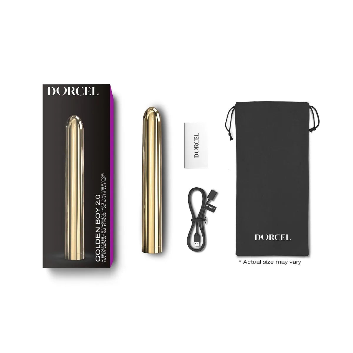 Vibromasseur Golden boy 2.0